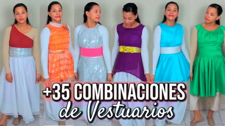 Combinaciones de Vestuarios para Danza Cristiana