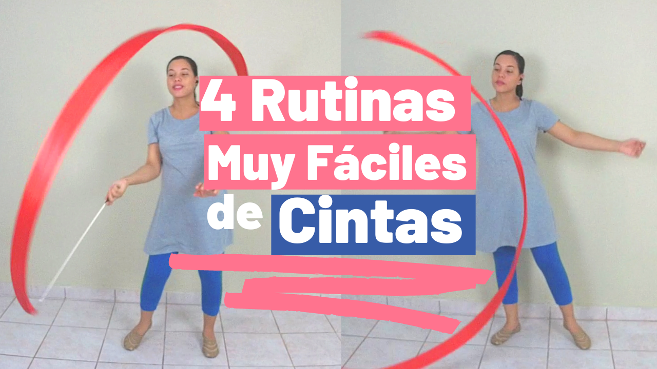 4 Rutinas Muy Fáciles de Streamers/Cintas