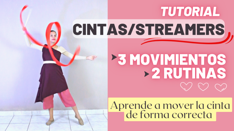 ¡Aprende a mover la cinta/streamer de forma correcta! 3 Movimientos de cintas + 2 Rutinas