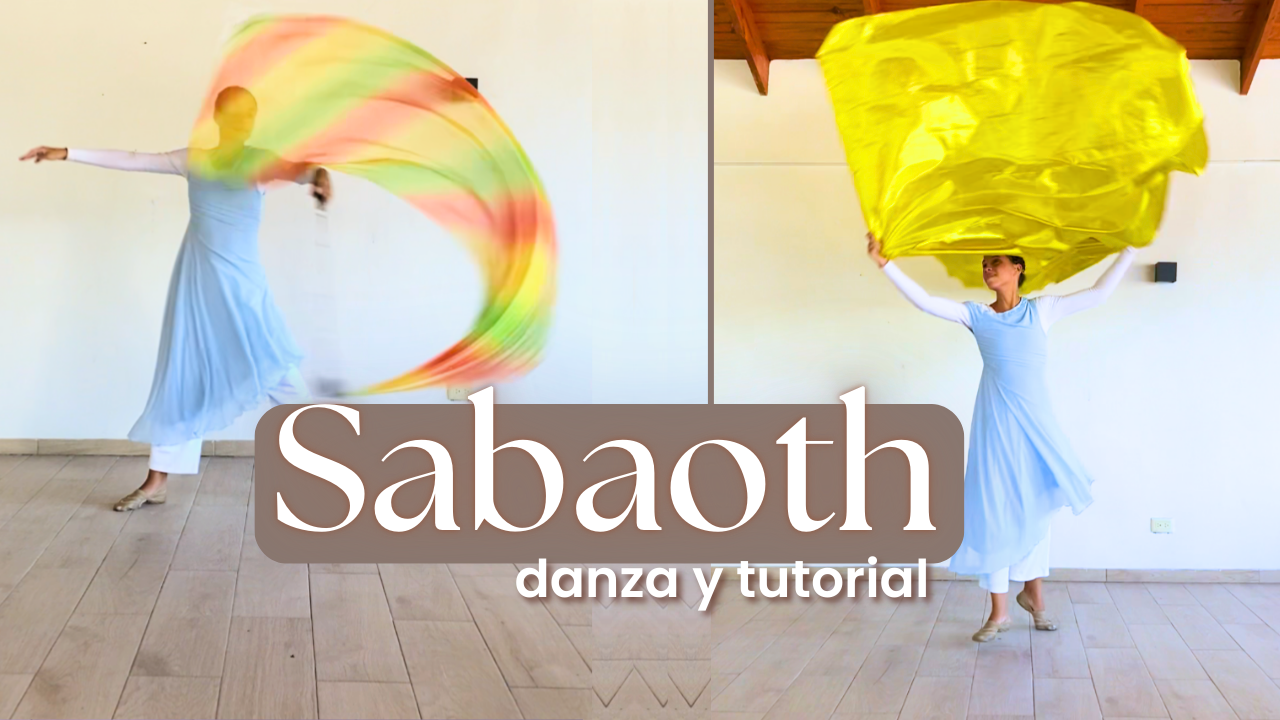 Sabaoth (Varón de Guerra) Danza y Tutorial de Banderas y Honda de David