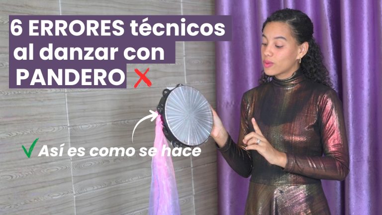 ¡Deja de hacer esto! 6 errores técnicos al danzar con pandero